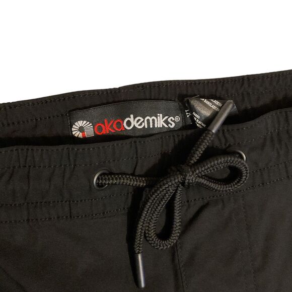 Akademiks XL Gray Cargo Pants with Stretch Drawstring - Picture 3 of 11